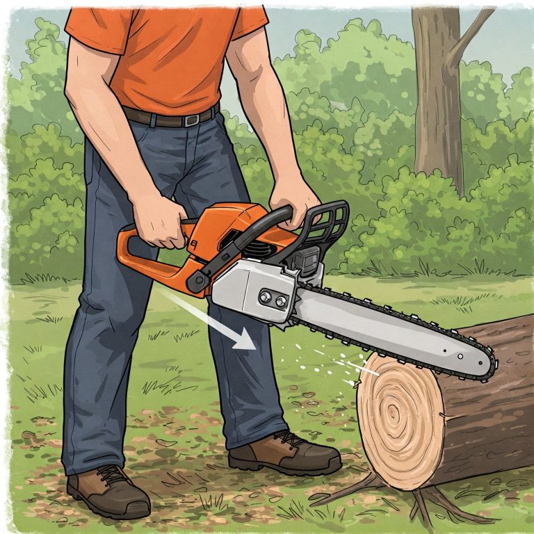 chainsaw operating guide for beginners.