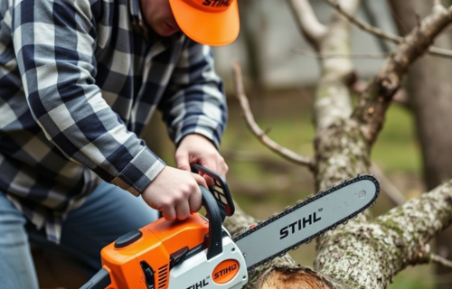 STIHL chainsaw