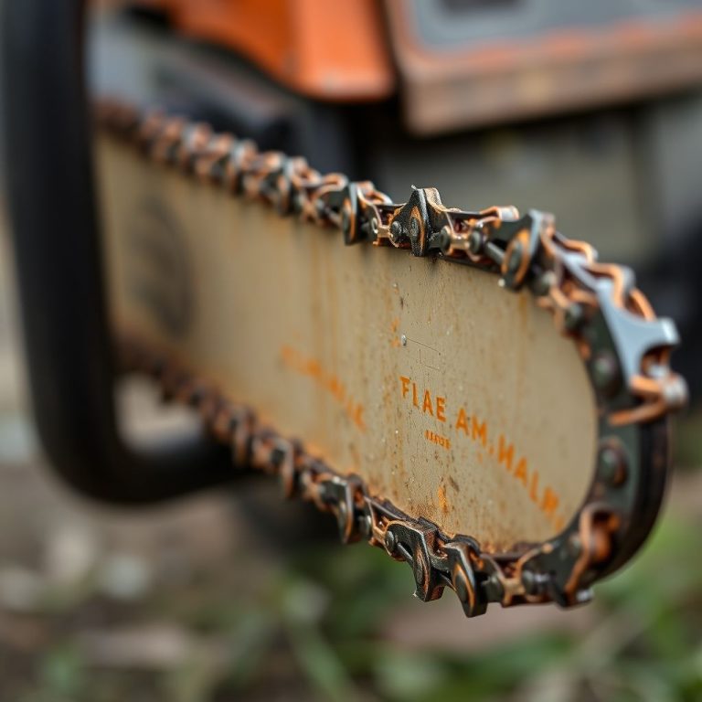 used oil for chainsaw